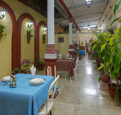 'Terraza' Casas particulares are an alternative to hotels in Cuba.